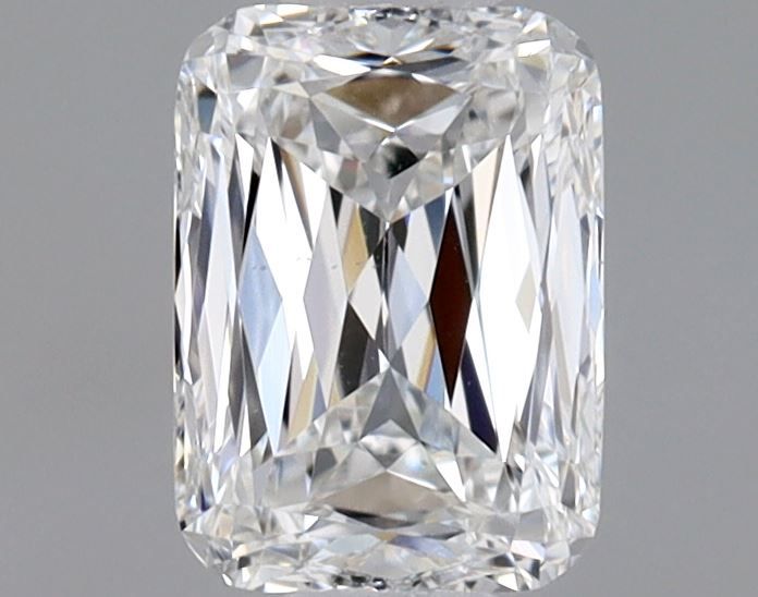 Diamante Naturale Taglio Radiant 0.5ct VG/EX E VS2 - GIA - 5.38x3.94x2.46mm