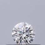 Diamante Naturale Taglio Brillante 0.21ct 3EX D VVS1 - IGI - 3.83x3.86x2.35mm
