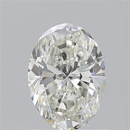 Diamante Naturale Taglio Ovale 1.01ct VG/EX J VVS1 - GIA - 7.75x5.6x3.52mm