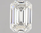 Diamante Naturale Taglio Smeraldo 1.2ct EX/EX F VS2 - IGI - 6.99x4.96x3.45mm