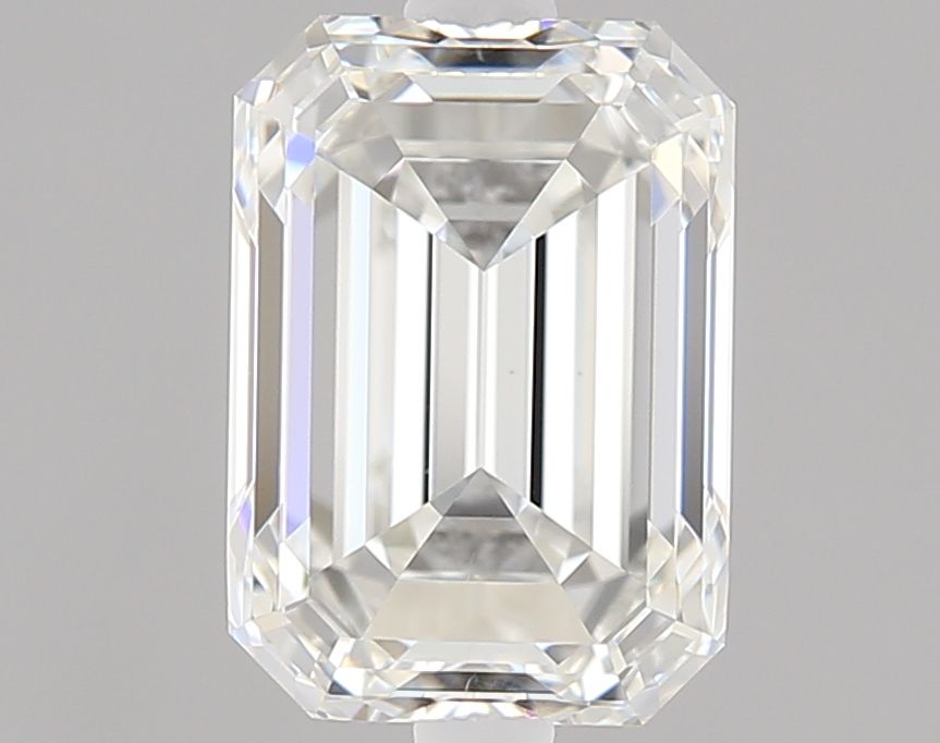 Diamante Naturale Taglio Smeraldo 1.2ct EX/EX F VS2 - IGI - 6.99x4.96x3.45mm