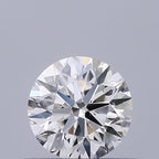 Diamante Naturale Taglio Brillante 0.5ct VG/VG/VG E VS2 - GIA - 4.97x5.03x3.18mm