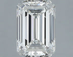 Diamante Naturale Taglio Smeraldo 0.9ct EX/EX F VVS1 - GIA - 6.87x4.57x2.96mm