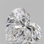 Diamante Naturale Taglio Cuore 1.02ct EX/VG D VS1 - GIA - 6.14x6.92x4.06mm
