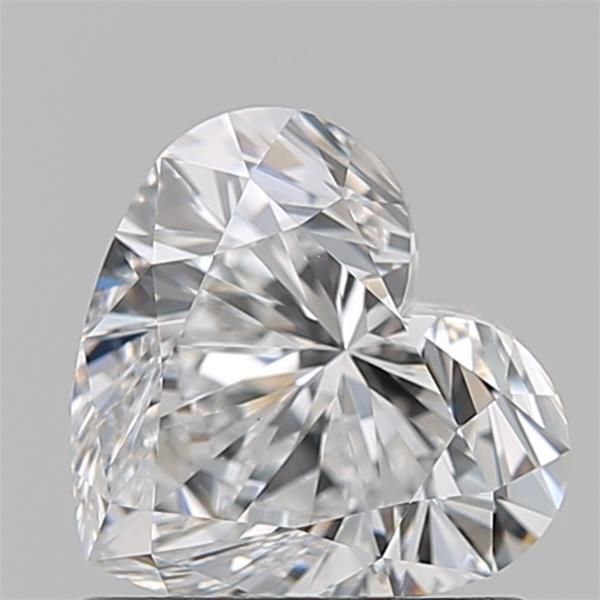 Diamante Naturale Taglio Cuore 1.02ct EX/VG D VS1 - GIA - 6.14x6.92x4.06mm