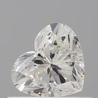 Diamante Naturale Taglio Cuore 0.5ct EX/EX G VS1 - GIA - 4.92x5.66x3.11mm