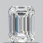 Diamante Naturale Taglio Smeraldo 0.76ct EX/EX D VVS1 - GIA - 6.06x4.33x2.81mm