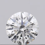 Diamante Taglio Brillante 0.2ct EX/EX/VG I VVS2 - GIA - 3.75x3.77x2.33mm