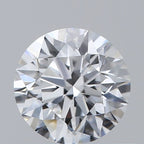 Diamante Naturale Taglio Brillante 0.5ct VG/VG/VG D VS1 - GIA - 5.09x5.03x3.19mm
