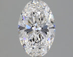 Diamante Naturale Taglio Ovale 0.9ct EX/VG D VVS2 - GIA - 8.33x5.39x3.23mm