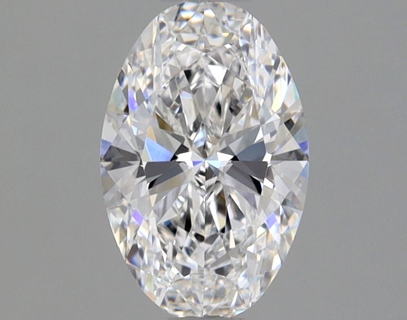 Diamante Naturale Taglio Ovale 0.9ct EX/VG D VVS2 - GIA - 8.33x5.39x3.23mm