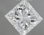 Diamante Naturale Taglio Princess 0.53ct VG/EX G VVS1 - GIA - 4.49x4.35x3.28mm