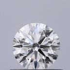 Diamante Taglio Brillante 0.53ct EX/VG/EX G VVS2 - GIA - 5.13x5.17x3.21mm