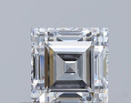 Diamante Taglio Radiant Quadrato 0.41ct EX/EX D VVS1 - GIA - 4.03x4.03x2.64mm