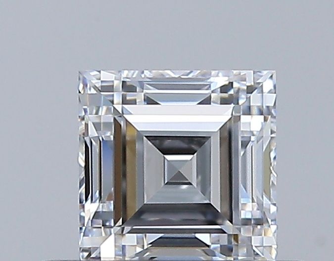 Diamante Taglio Radiant Quadrato 0.41ct EX/EX D VVS1 - GIA - 4.03x4.03x2.64mm