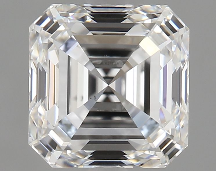 Diamante Taglio Smeraldo Quadrato 1.8ct VG/EX E VS2 - GIA - 6.6x6.47x4.42mm