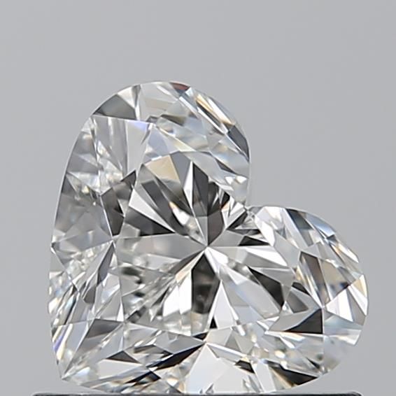 Diamante Naturale Taglio Cuore 0.78ct EX/EX G VS1 - GIA - 5.56x6.4x3.8mm