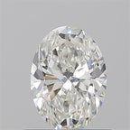 Diamante Naturale Taglio Ovale 0.58ct VG/EX H VVS1 - GIA - 6.53x4.63x2.96mm