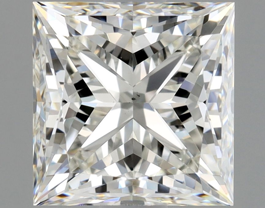 Diamante Naturale Taglio Princess 1.53ct EX/EX I VS2 - GIA - 6.19x6.12x4.5mm