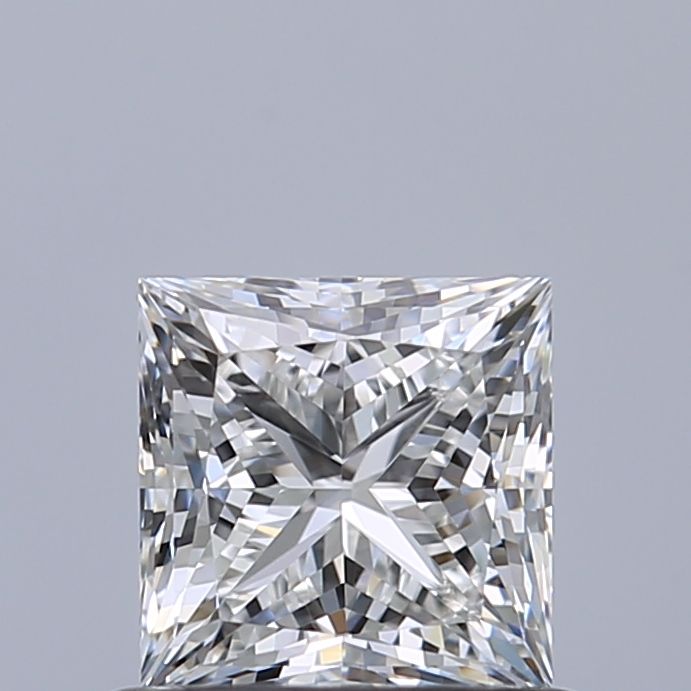 Diamante Naturale Taglio Princess 0.7ct VG/EX F IF - GIA - 4.74x4.68x3.49mm