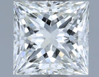 Diamante Naturale Taglio Princess 0.61ct VG/EX H VVS1 - IGI - 4.67x4.65x3.37mm