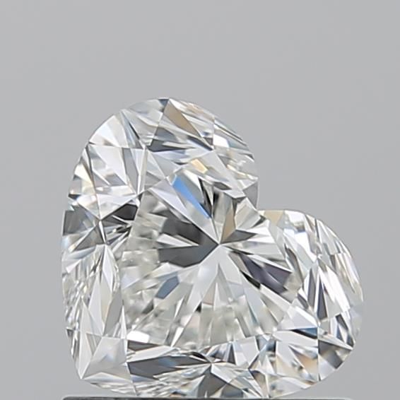 Diamante Naturale Taglio Cuore 1.01ct EX/EX H VS1 - GIA - 5.74x6.86x4.25mm