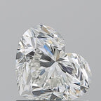Diamante Naturale Taglio Cuore 1.01ct EX/EX H VS1 - GIA - 5.74x6.86x4.25mm