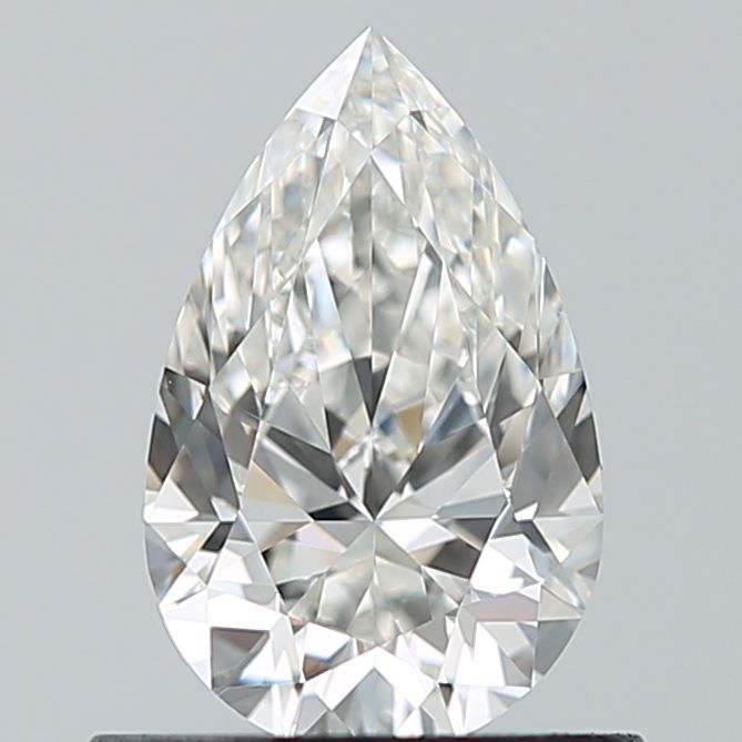 Diamante Naturale Taglio Goccia 0.7ct EX/EX F VVS2 - IGI - 7.75x4.86x3.09mm