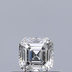 Diamante Naturale Taglio Asscher 0.38ct VG/VG F IF - GIA - 4.03x3.97x2.69mm