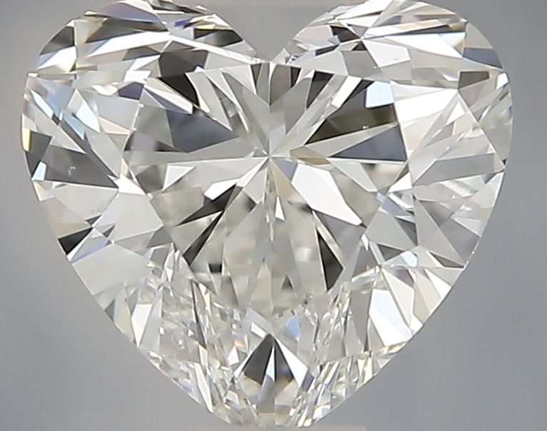 Diamante Naturale Taglio Cuore 0.9ct G/VG F VS2 - IGI - 6.12x6.69x3.79mm