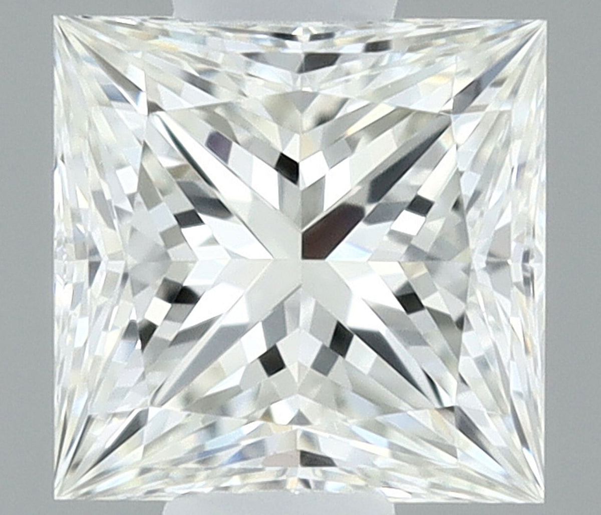 Diamante Naturale Taglio Princess 0.33ct EX/EX H VVS1 - IGI - 3.84x3.79x2.77mm