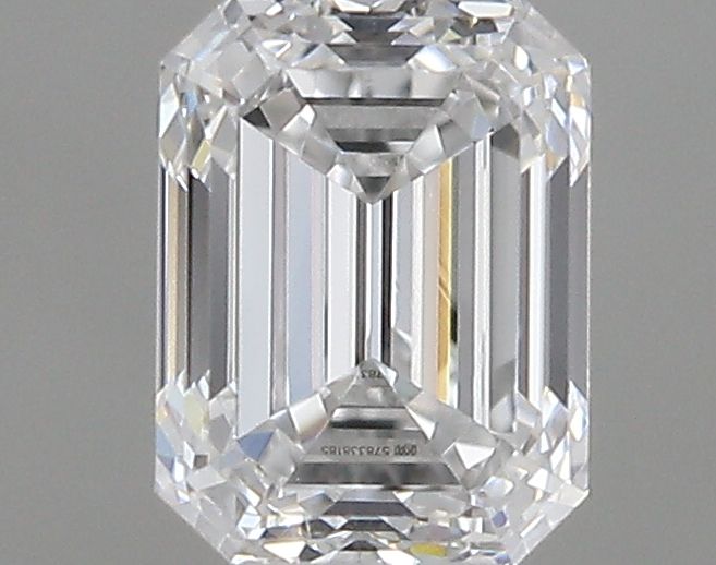 Diamante Naturale Taglio Smeraldo 0.5ct VG/EX D VVS1 - IGI - 4.91x3.73x2.7mm