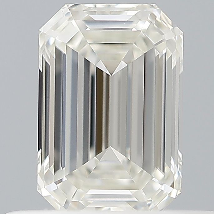 Diamante Naturale Taglio Smeraldo 0.42ct EX/EX H IF - IGI - 5.22x3.49x2.23mm