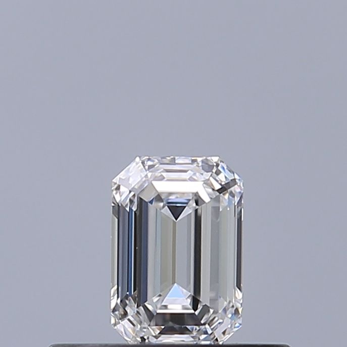 Diamante Naturale Taglio Smeraldo 0.3ct EX/VG E VVS2 - GIA - 4.6x3.12x2.07mm