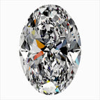 Diamante Naturale Taglio Ovale 0.31ct EX/EX H VS1 - IGI - 5.37x3.68x2.4mm