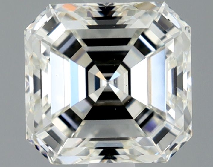 Diamante Naturale Taglio Asscher 1.01ct EX/EX I VS2 - GIA - 5.69x5.52x3.76mm