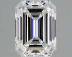 Diamante Naturale Taglio Smeraldo 0.46ct VG/EX E VVS2 - GIA - 5.14x3.75x2.56mm