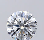Diamante Naturale Taglio Brillante 0.42ct 3EX E VVS2 - GIA - 4.8x4.83x2.98mm