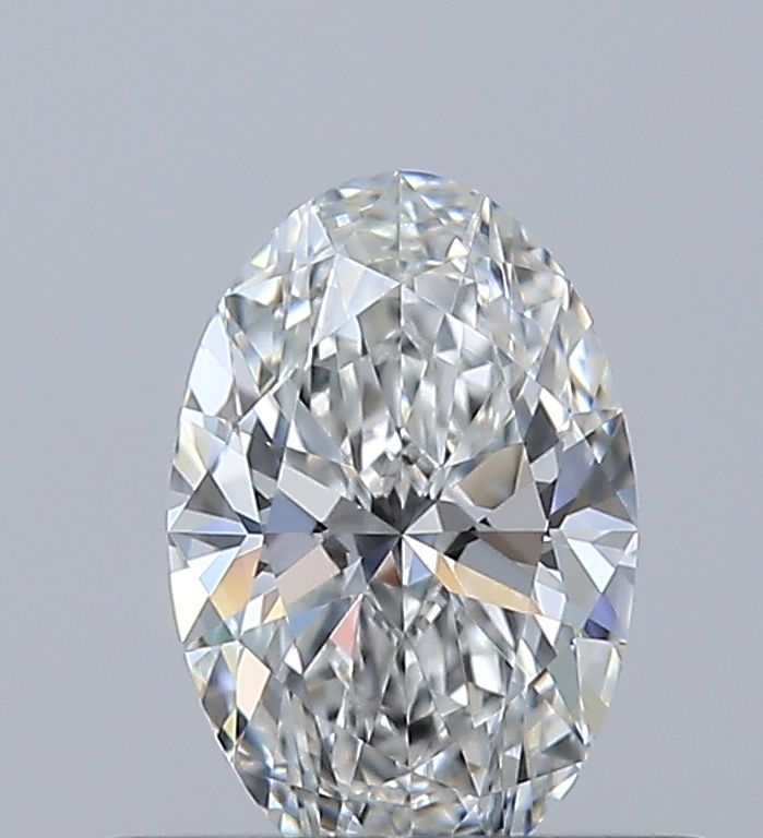 Diamante Naturale Taglio Ovale 0.4ct EX/EX F VVS1 - GIA - 6.28x4.1x2.52mm