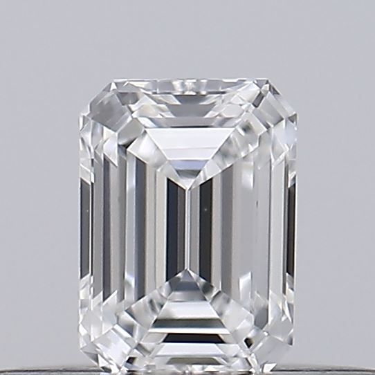 Diamante Naturale Taglio Smeraldo 0.18ct VG/VG F VVS2 - GIA - 3.78x2.72x1.86mm