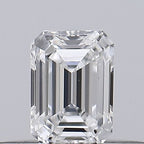 Diamante Naturale Taglio Smeraldo 0.18ct VG/VG F VVS2 - GIA - 3.78x2.72x1.86mm