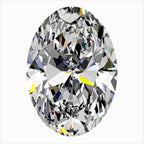 Diamante Naturale Taglio Ovale 0.34ct EX/EX G VS2 - IGI - 5.52x3.87x2.44mm