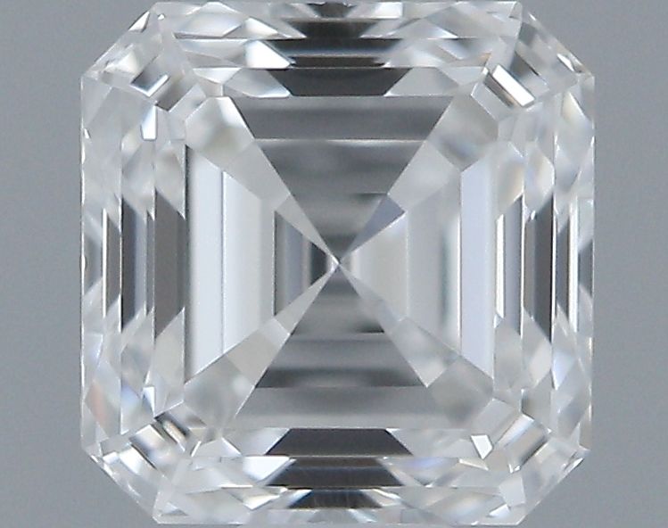 Diamante Naturale Taglio Asscher 0.5ct VG/EX F VVS1 - GIA - 4.39x4.31x2.95mm