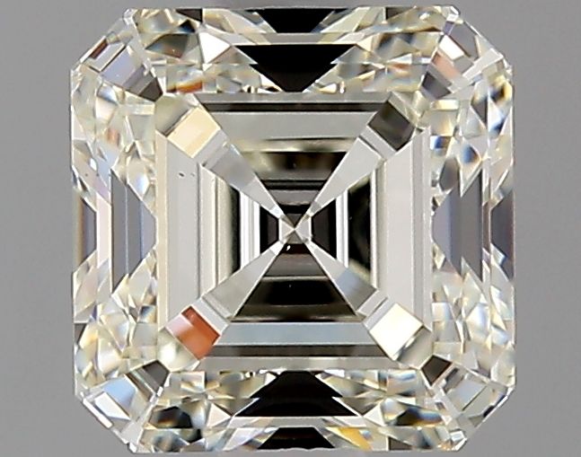 Diamante Naturale Taglio Asscher 1.07ct VG/EX J VS1 - GIA - 5.65x5.61x3.76mm