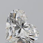 Diamante Naturale Taglio Cuore 0.77ct VG/EX J VS1 - GIA - 5.47x6.5x3.88mm