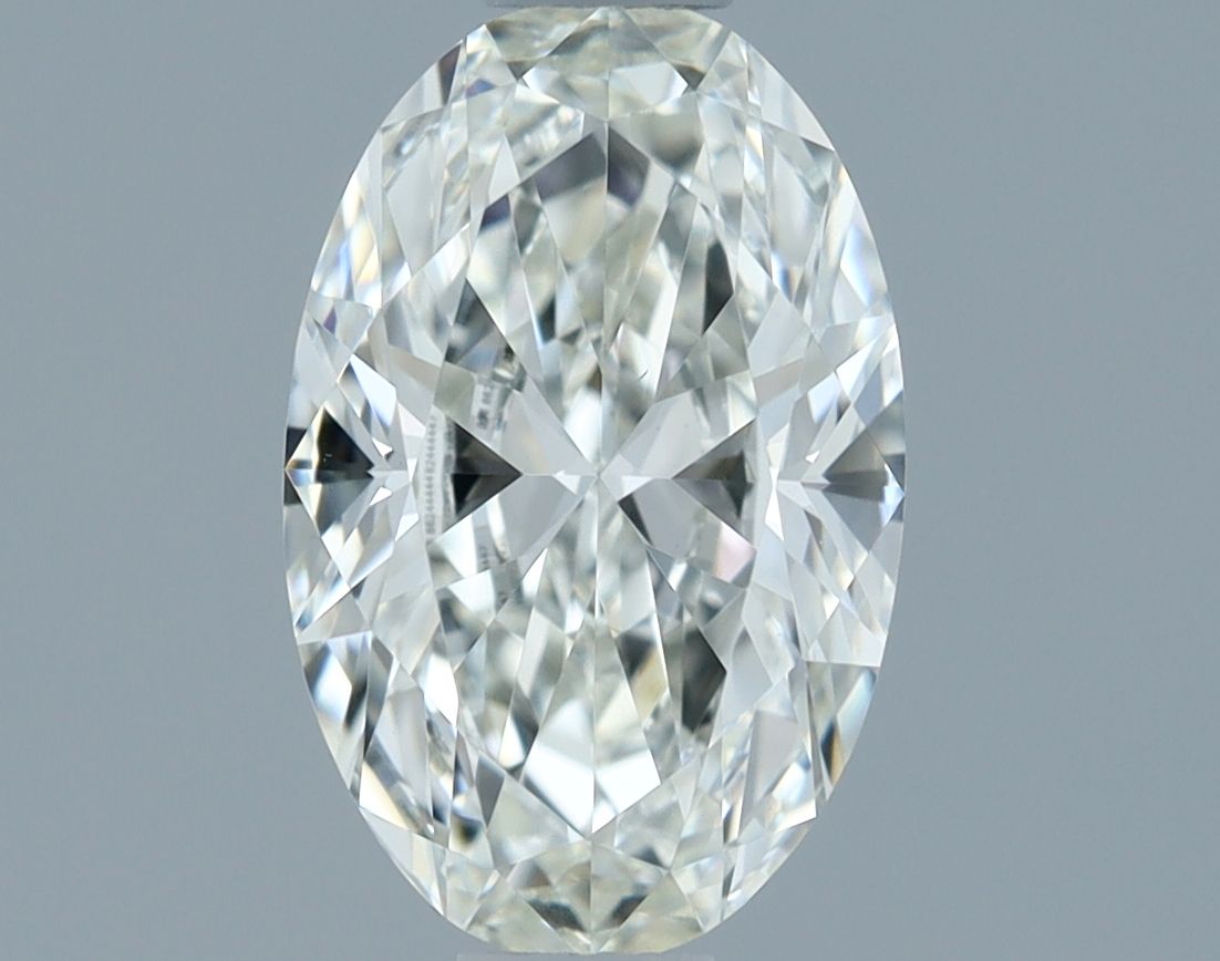 Diamante Naturale Taglio Ovale 0.9ct EX/EX G VVS2 - IGI - 8.15x5.24x3.07mm