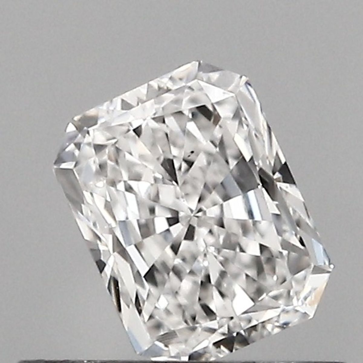 Diamante Naturale Taglio Radiant 0.5ct EX/EX F VS2 - GIA - 5.07x3.89x2.71mm
