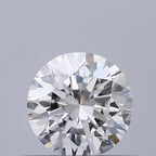 Diamante Taglio Brillante 0.5ct EX/VG/EX E VVS1 - GIA - 5.05x5.11x3.14mm