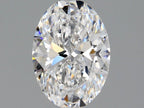 Diamante Naturale Taglio Ovale 1.01ct VG/EX D VS2 - GIA - 7.89x5.64x3.48mm