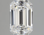 Diamante Naturale Taglio Smeraldo 0.34ct VG/EX D VS1 - GIA - 4.85x3.17x2.22mm
